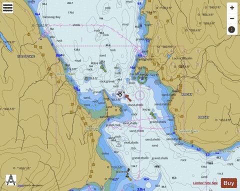 ENC CELL - Scotland - West Coast - Narrows of Raasay Marine Chart - Nautical Charts App