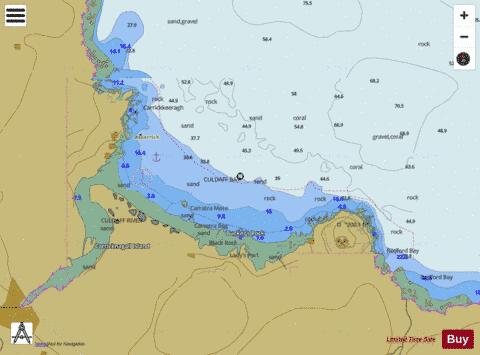 ENC CELL - Republic of Ireland - North Coast - Culdaff Bay Marine Chart - Nautical Charts App