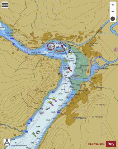 Scotland - West Coast - Fort William and Corpach Marine Chart - Nautical Charts App