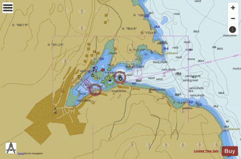 ENC CELL - Scotland - West Coast - East Loch Tarbert Marine Chart - Nautical Charts App