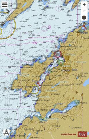 Scotland - West Coast - Oban and Approaches Marine Chart - Nautical Charts App