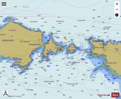 ENC CELL - Wales - West Coast - Jack Sound Marine Chart - Nautical Charts App