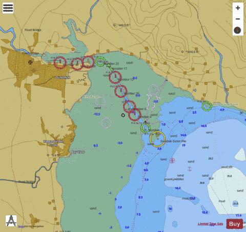 Drogheda and Dundalk - Dundalk and Approches Marine Chart - Nautical Charts App