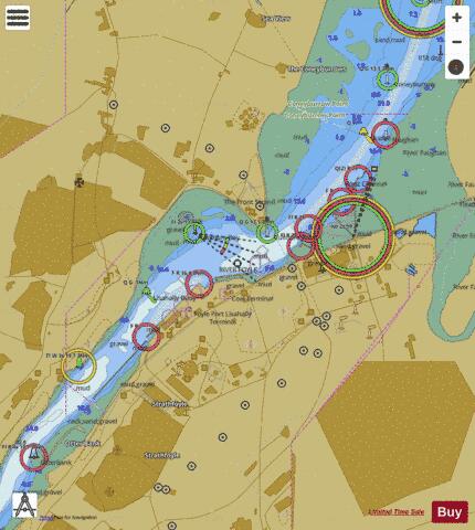 Ireland - River Foyle - Lisahally Terminal Marine Chart - Nautical Charts App