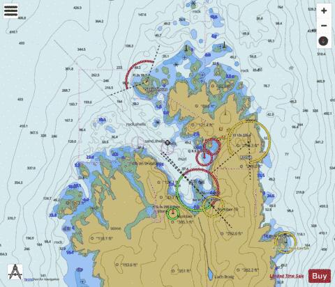 ENC CELL - Scotland - West Coast - Loch A'Bhraige Marine Chart - Nautical Charts App