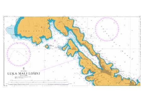 E  Luka Mali Losinj Marine Chart - Nautical Charts App