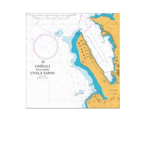 D Omisalj including Uvala Sapan Marine Chart - Nautical Charts App