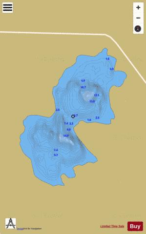 Nahaltora ( Lough ) depth contour Map - i-Boating App