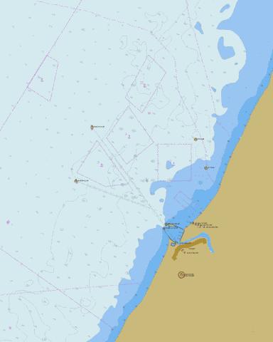Approaches to the Port of Ventspils Marine Chart - Nautical Charts App