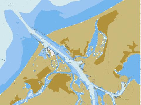 Port of Riga, Northern part Marine Chart - Nautical Charts App