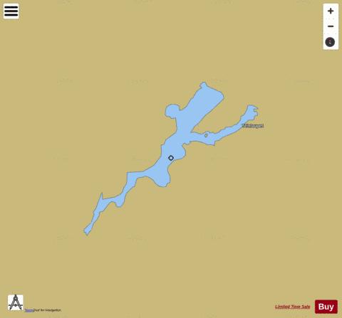 Lygnevatnet depth contour Map - i-Boating App