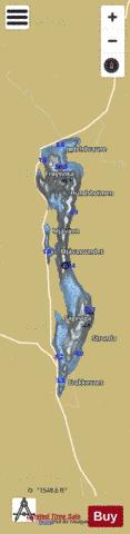 Galdalsvatnet depth contour Map - i-Boating App