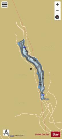 Losna depth contour Map - i-Boating App
