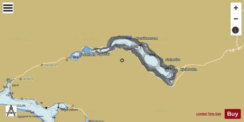 Strynevatnet depth contour Map - i-Boating App