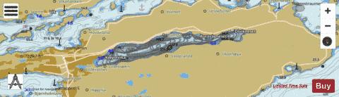 Brusdalsvatnet depth contour Map - i-Boating App