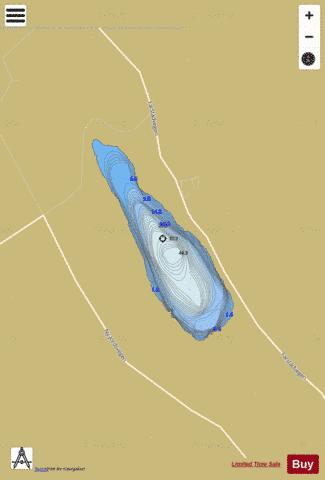 Hostadvatnet depth contour Map - i-Boating App