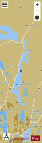 Fotlandsvatnet depth contour Map - i-Boating App