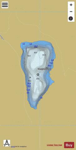 Vassdalsvatnet depth contour Map - i-Boating App
