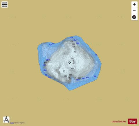 Nordvatnet depth contour Map - i-Boating App