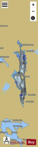 Hakkloa depth contour Map - i-Boating App