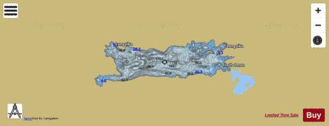 Stortissvatnet depth contour Map - i-Boating App