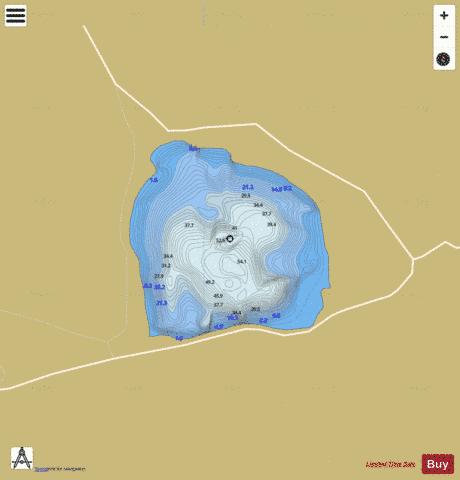 Heimsvatnet depth contour Map - i-Boating App