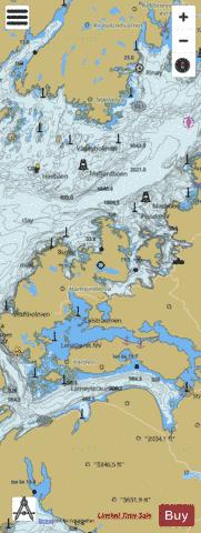 Hamarøya Marine Chart - Nautical Charts App
