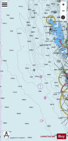 West of Mongstad Marine Chart - Nautical Charts App
