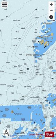 East of Træna Marine Chart - Nautical Charts App