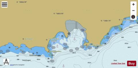 Svalbard Isbjørnhamna Marine Chart - Nautical Charts App