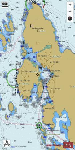 Buskøyna Marine Chart - Nautical Charts App