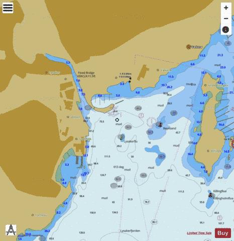 Lysaker Marine Chart - Nautical Charts App