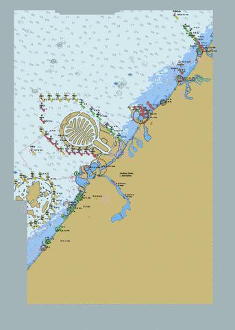 United Arab Emirates - Hamriyah to Mina' Seyaha Marine Chart - Nautical Charts App