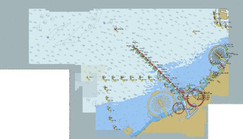 United Arab Emirates Mina' Jabal 'Ali (Jebel Ali) and Approaches Marine Chart - Nautical Charts App