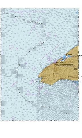 Black Sea. Karkinitska Gulf. Tarkhankutskyi lighthouse  Marine Chart - Nautical Charts App