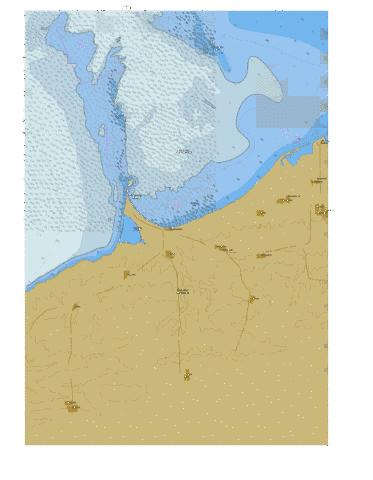 Eastern Part of Karkinitska Gulf  Marine Chart - Nautical Charts App