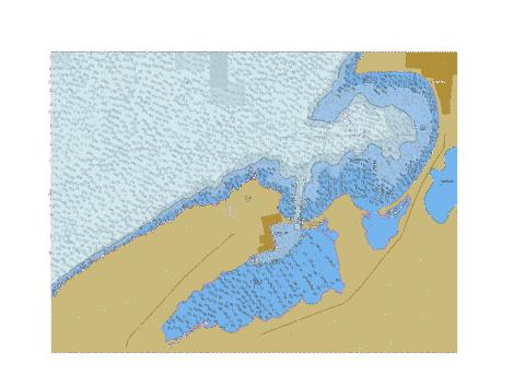 Yarylhatska Bay and Chornomorsk Port Marine Chart - Nautical Charts App