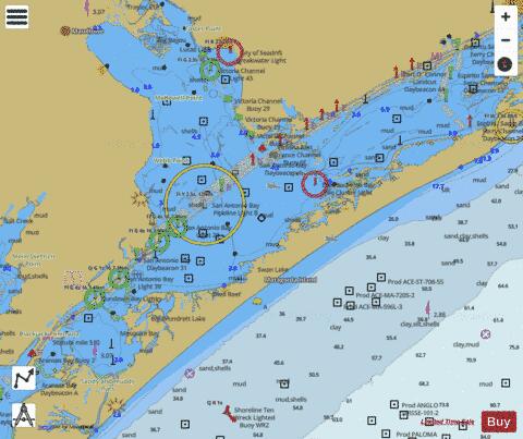 ESPIRITU SANTO BAY TO CARLOS BAY SIDE A Marine Chart - Nautical Charts App
