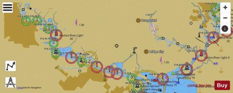 SABINE AND NECHES RIVERS Marine Chart - Nautical Charts App