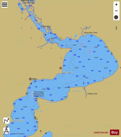 PERDIDO BAY EXTENSION Marine Chart - Nautical Charts App