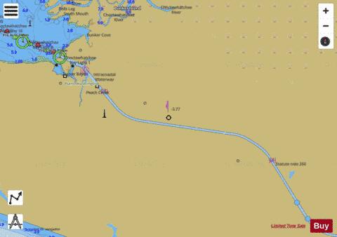 WEST BAY TO SANTA ROSA SOUND EXTENSION 1 Marine Chart - Nautical Charts App