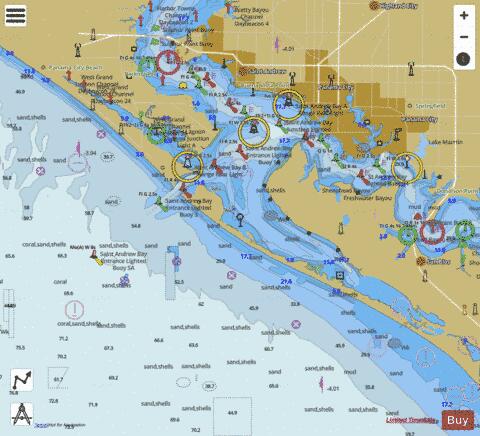 ST ANDREW BAY Marine Chart - Nautical Charts App
