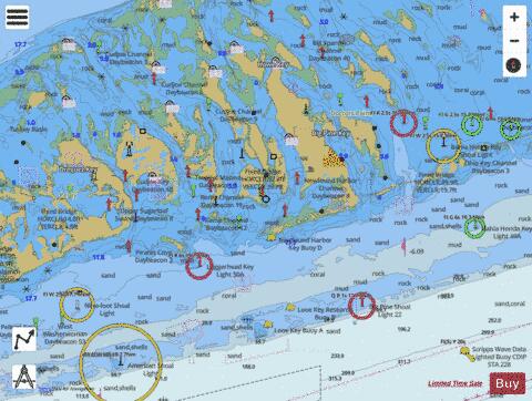 BAHIA HONDA KEY TO SUGARLOAF KEY Marine Chart - Nautical Charts App