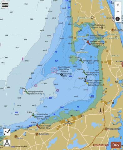 WELLFLEET HARBOR  MA Marine Chart - Nautical Charts App