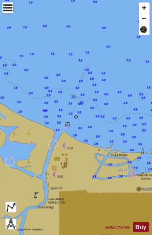 LAKE WINNEBAGO and FOX RIV PG 3 EXT RIGHT Marine Chart - Nautical Charts App