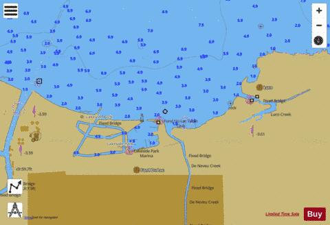 LAKE WINNEBAGO and FOX RIV PG 4 Marine Chart - Nautical Charts App