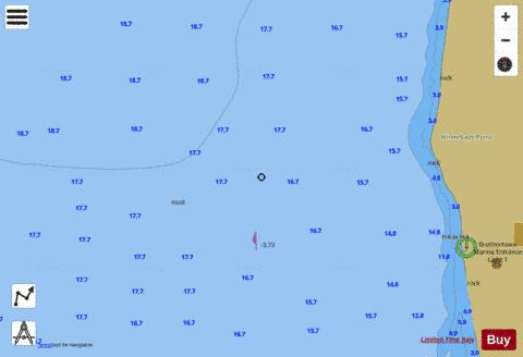 LAKE WINNEBAGO and FOX RIV PG 12 Marine Chart - Nautical Charts App