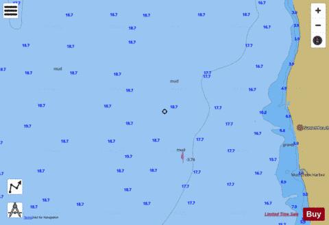 LAKE WINNEBAGO and FOX RIV PG 17 Marine Chart - Nautical Charts App