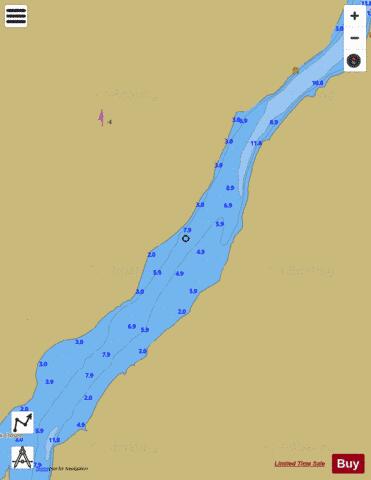 LAKE WINNEBAGO and FOX RIV PG 31 EXT LEFT Marine Chart - Nautical Charts App
