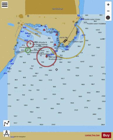 TWO HARBORS MINNESOTA Marine Chart - Nautical Charts App